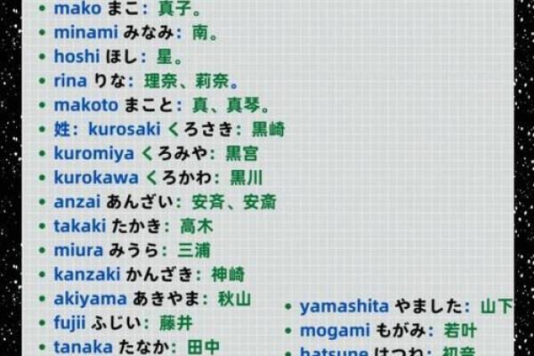 日本姓名配对 日本姓名怎么区分？