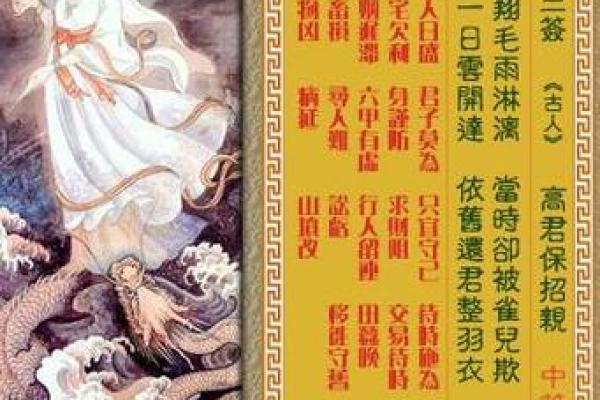 观音灵签第87签婚姻解签