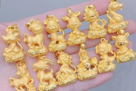 十二生肖配对吊坠传统文化传承经典设计