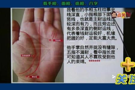 《手相学习百科》：手相看财运和好运