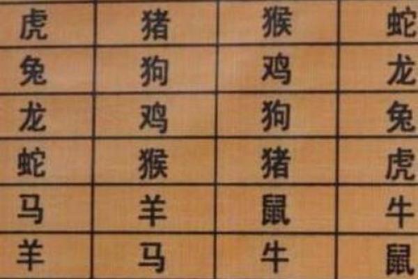 星座姻缘生肖配对