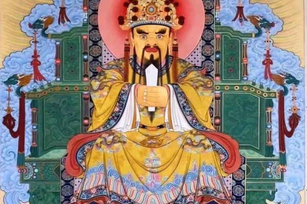 财神爷龙五爷  身上带龙的财神爷像