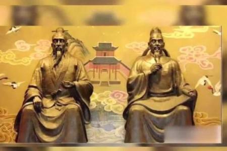 唐代星相风水大师袁天罡与李淳风