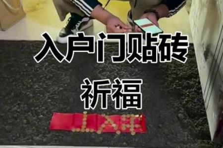 正确摆放顺序图门槛石下放五帝钱吉时吉日