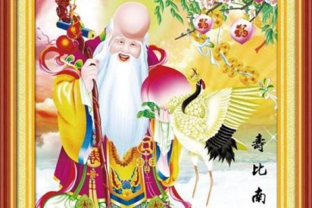 天后灵签5寿星骑仙鹤