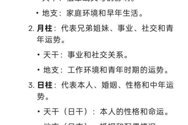 人生四柱八字详解