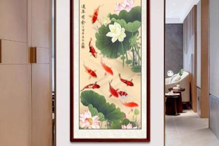 风水挂画_家居进门玄关风水