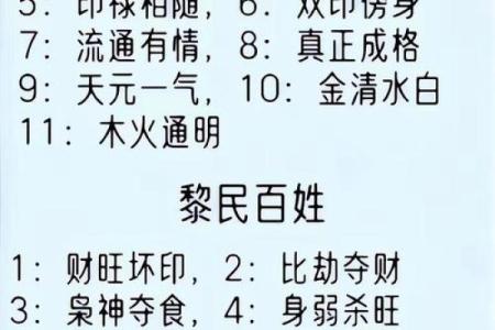 如何看自己的八字命格