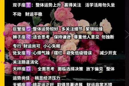 十二星座健康运势12月