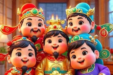 财神爷可以拍照片吗
