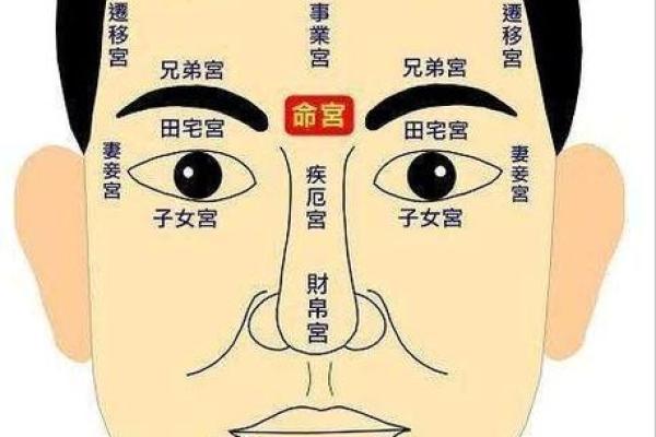 民间面相算命顺口溜