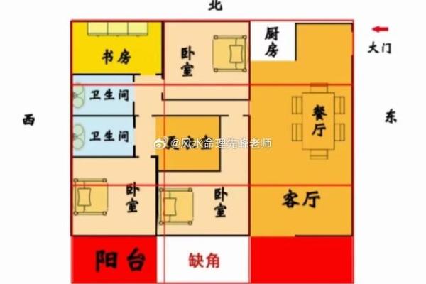纯南向房子风水