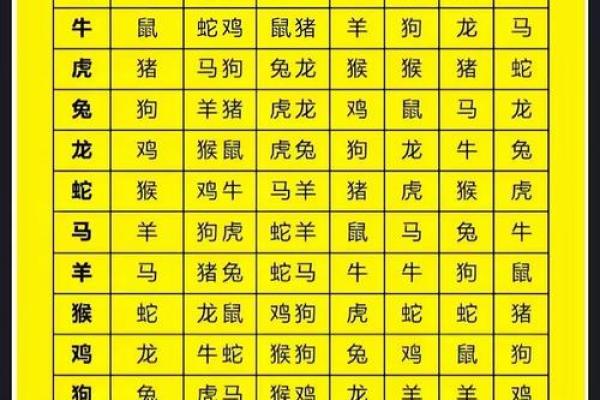 属相配对父子相冲