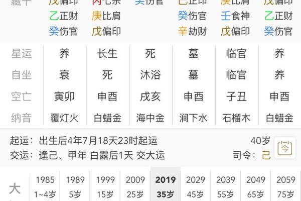 张的八字