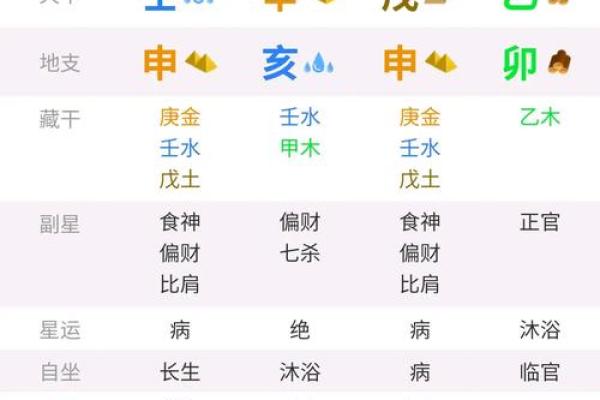 八字四柱排盘