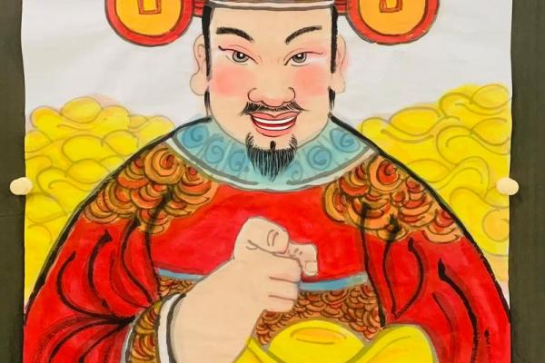 看看家中的财神挂画放在哪个位置好