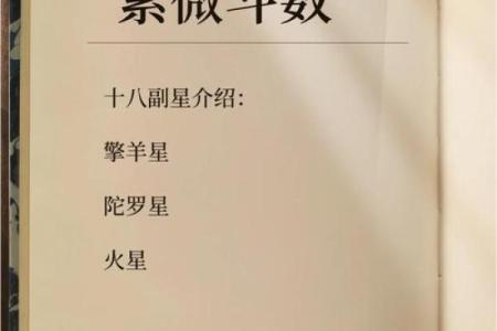 紫薇斗数辅佐星