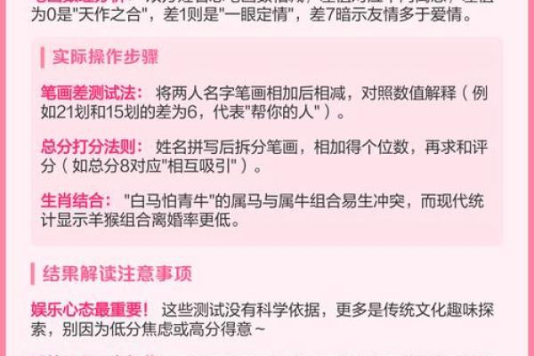 姓名配对是啥 姓名配对是怎么算的？