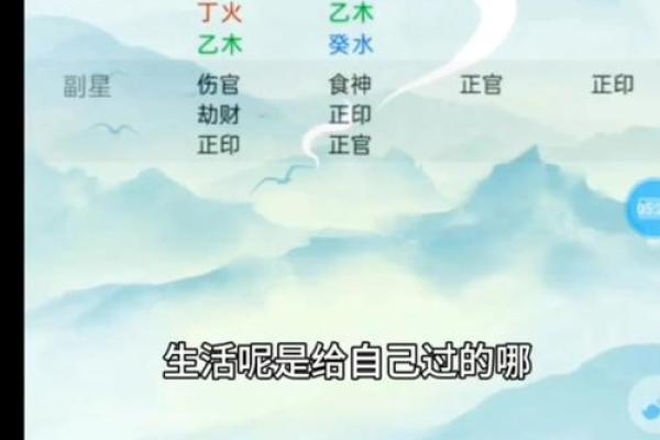 八字无财看妻子