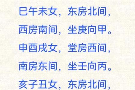 12生肖出行方位吉凶