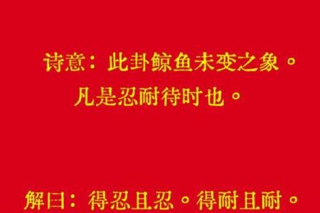 观音灵签第23签求