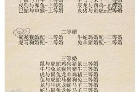 十二生肖不能结婚配对
