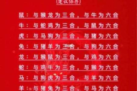 生肖配对表 年份生肖配对表