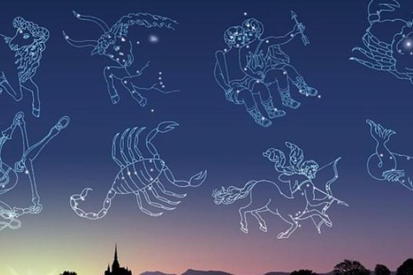 十二星座标准连线图