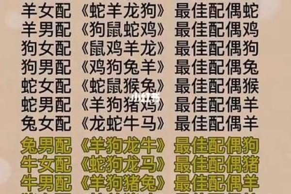 婚姻算命配对