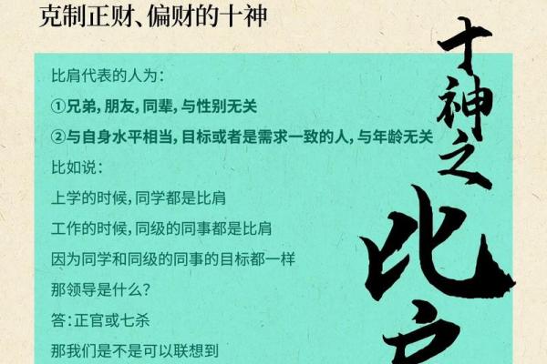 八字命理教学 八字教学比肩是指什么 八字十神之比肩比肩详解