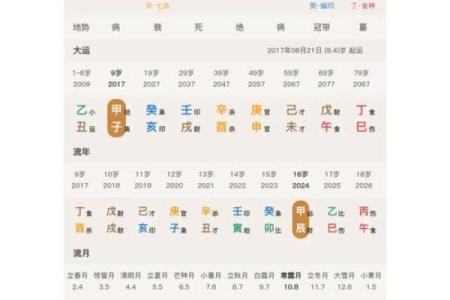 八字单项简批说明