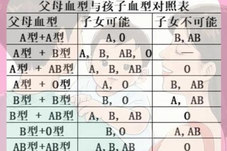 血型的搭配与夫妻关系