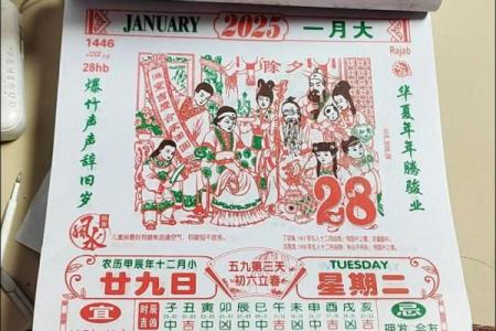 中华老黄历排甲