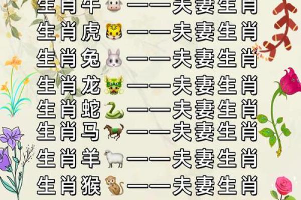 十二生肖顺序配对