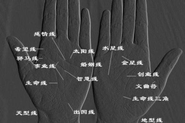 图解：手相手腕线算命