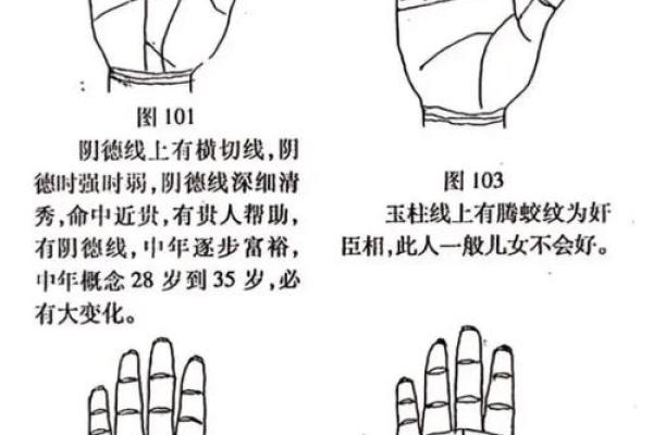 八字看婚姻线和命运线图解