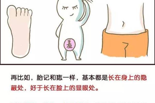 胎记算命胎记的位置与命运