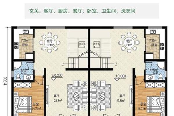联排别墅中间户风水 联排别墅中间户风水稳定