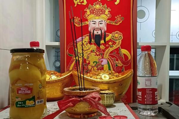 拜财神爷吉利话