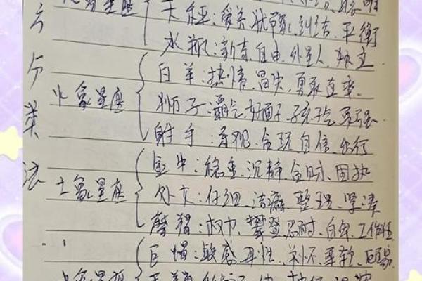 四象星座特点 水土风火四象星座