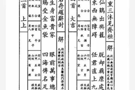 关帝92灵签