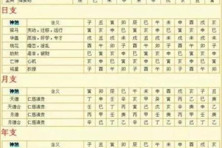 八字神煞查询
