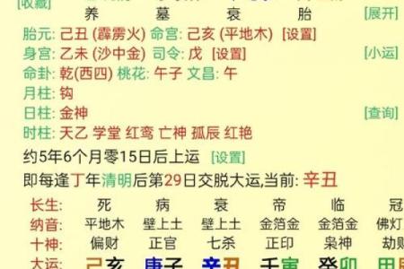 八字种类