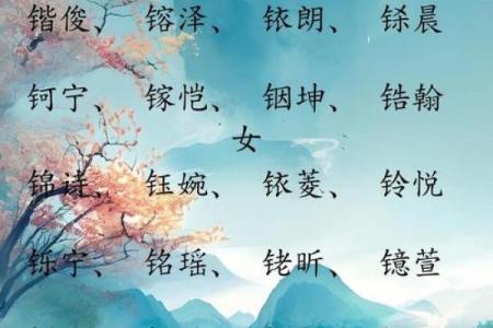 生辰八字起名周易