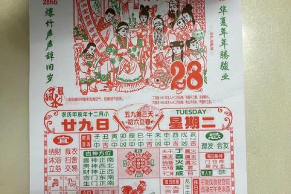 农历2024年甲辰龙年三月廿一黄历详解（2024年4月29日）