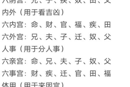 紫薇斗数忌星入十二宫