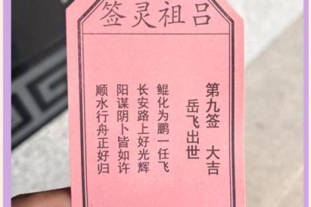圣母灵签八十七签解签