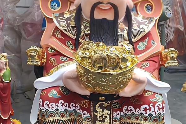 家中文财神摆放位置图片，家中文财神爷的摆放位置？