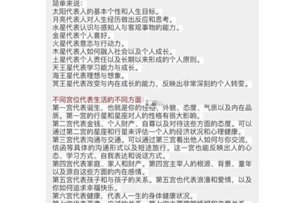 手把手教你星座命盘怎么看？