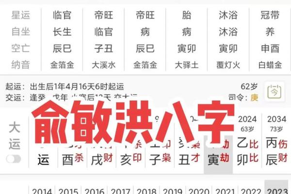 八字大运